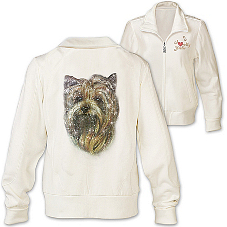 Women's Jacket: Doggone Cute Yorkie