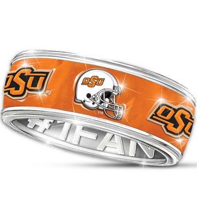 Oklahoma State Cowboys #1 Fan Spinning Ring