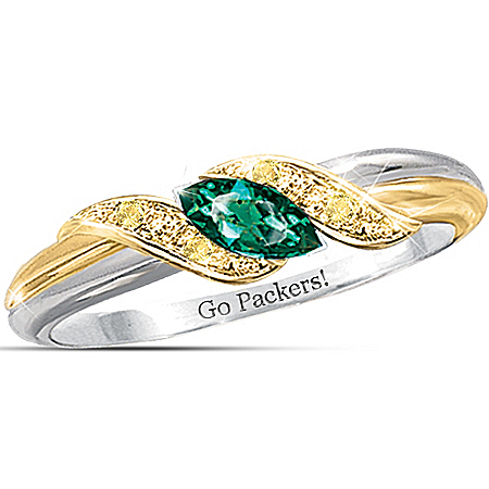 NFL Women's Embrace Ring: Pride Of The Packers
