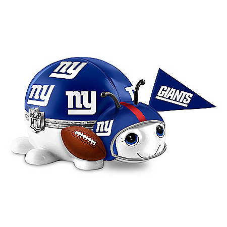 NFL New York Giants Bug Music Box: #1 Fan