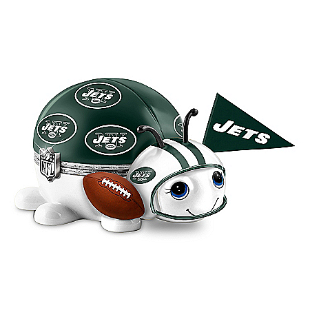 NFL New York Jets Bug Music Box: #1 Fan