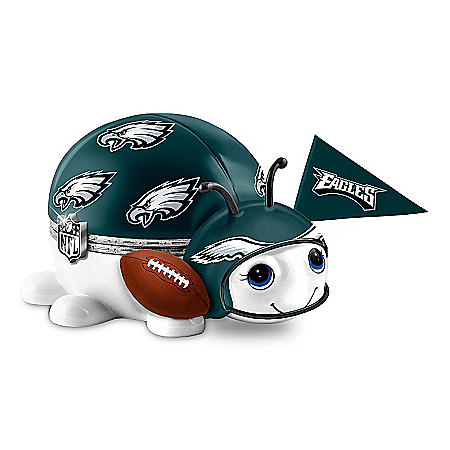 NFL Philadelphia Eagles Bug Music Box: #1 Fan