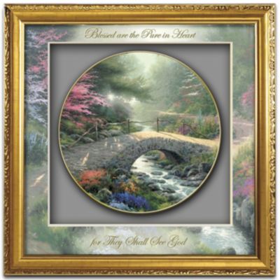 Shadowbox: Thomas Kinkade Inspirations Of Grace Shadowbox Collector Plate