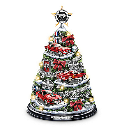 Ford Mustang Holiday Tabletop Tree: Oh What Fun It Is To Drive!