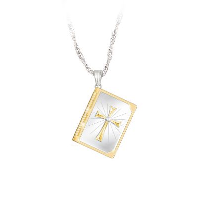 Diamond Pendant necklace: Biblical Blessings