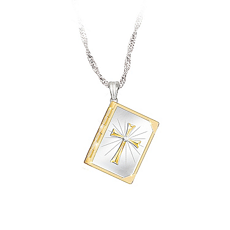 Diamond Pendant necklace: Biblical Blessings