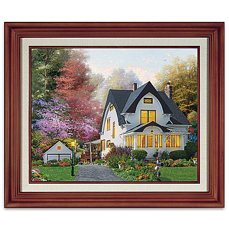 Thomas Kinkade Personalized Canvas Print