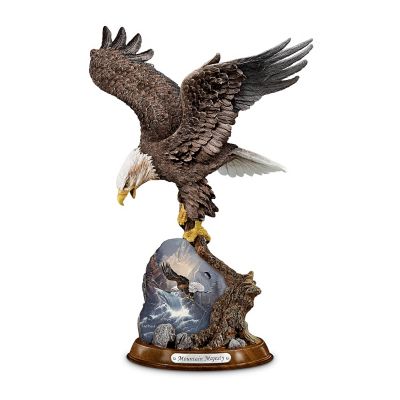 Eagle Sculpture: Mountain Majesty