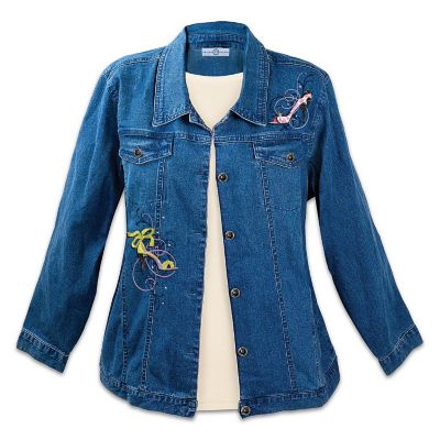 Shoe Lovers Women's Denim Jacket: Steppin' Out