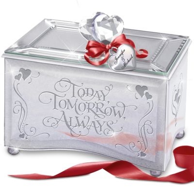 Today, Tomorrow, Always Personalized Music Box