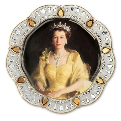 Queen Elizabeth II Diamond Jubilee Edition Collector Plate