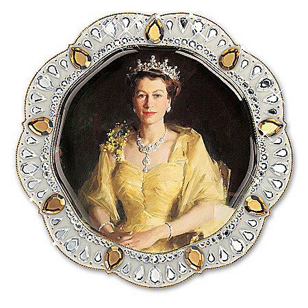 Queen Elizabeth II Diamond Jubilee Edition Collector Plate