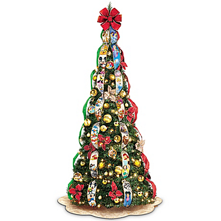 Ultimate Disney Wondrous Christmas Pre-Lit Pull-Up Christmas Tree