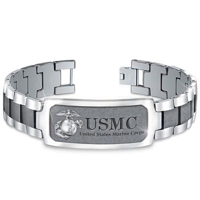 Personalized Men's Bracelet: USMC Semper Fi