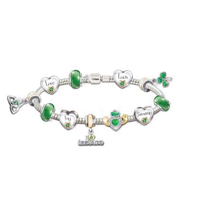 Irish charm bracelet