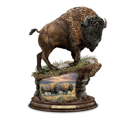 Bison Buffalo Sculpture: Great Plains Master