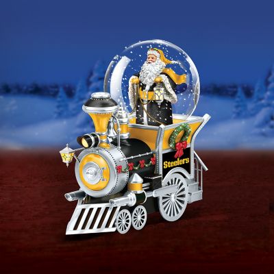 Pittsburgh Steelers Water Globe Train