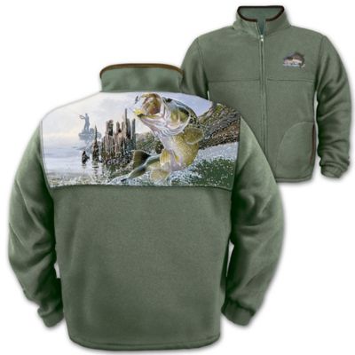 Bass Fisherman's Men's Jacket: Angler's Pride