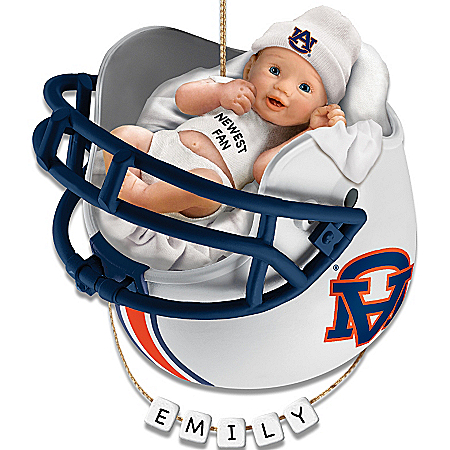 NCAA Auburn Tigers Baby's First Christmas Ornament