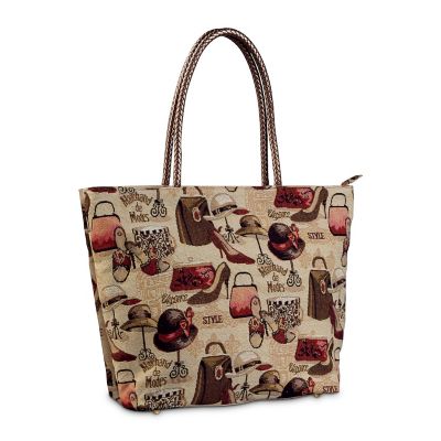 Tapestry Tote Bag: Marchand De Modes