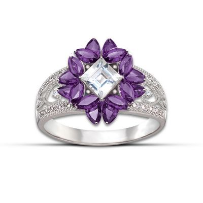 Women's Ring: Twilight Lavender Ring