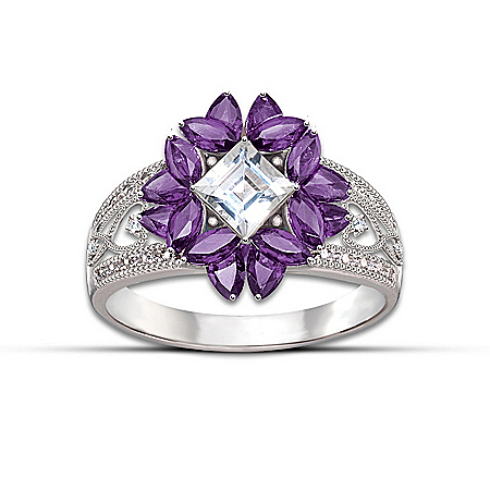 Women's Ring: Twilight Lavender Ring