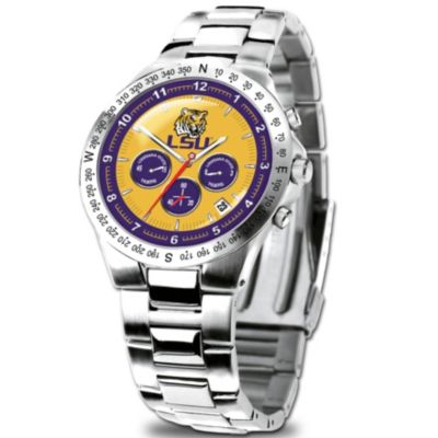 LSU Tigers Collector's Watch