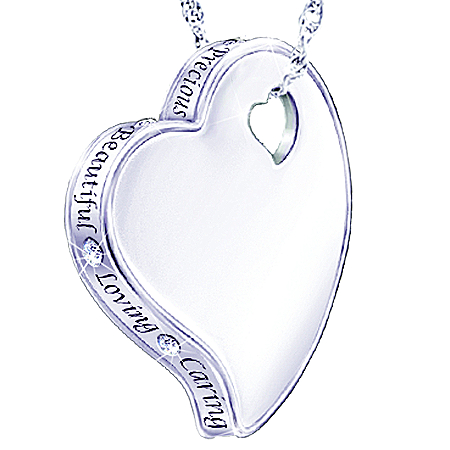 Personalized Pendant Necklace: For All That You Are Daughter