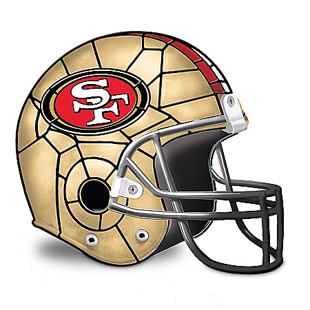 NFL San Francisco 49ers Helmet Accent Lamp