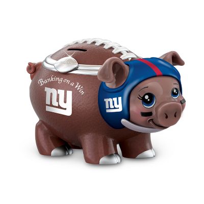 NFL Football Piggy Bank: Banking On A Win New York Giants