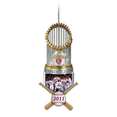 St. Louis Cardinals MLB 2011 World Series Champions Christmas Ornament