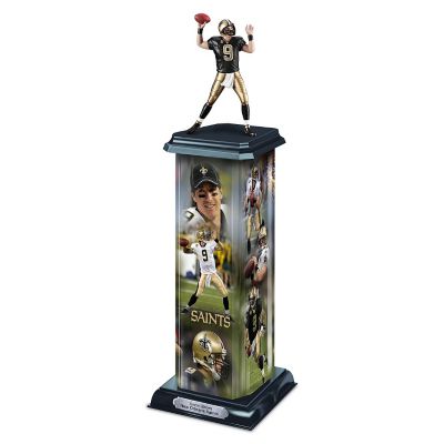 NFL Trophy Sculpture: Drew Brees Legend In Action