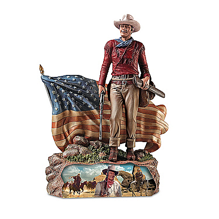 John Wayne Sculpture: Trails Of Glory