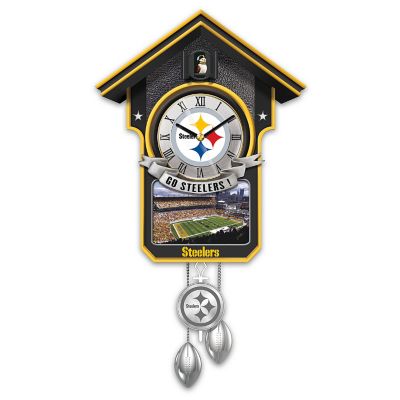 NFL Cuckoo Clock: Pittsburgh Steelers
