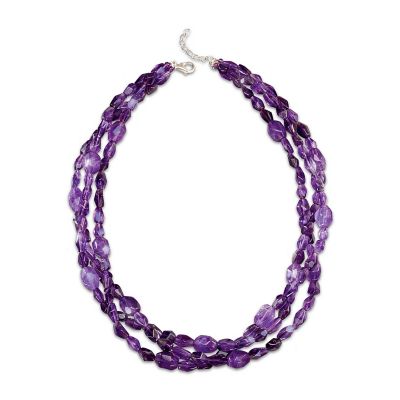 Women's Necklace: Amethyst Treasure Necklace