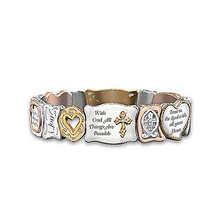 Women's Bracelet: Faith Is Believing Bracelet