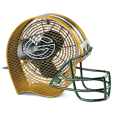 NFL Green Bay Packers #1 Fan Helmet Shaped Electric Fan
