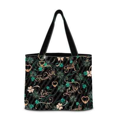 Irish Charm Tote Bag With Free Cosmetic Case