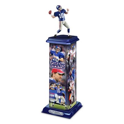 NFL Trophy Sculpture: Eli Manning Legend In Action