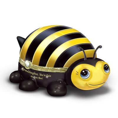 Granddaughter Music Box: Granddaughter, You're Cute As Can Bee!