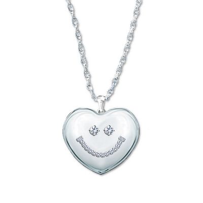 Granddaughter Smile Pendant Necklace