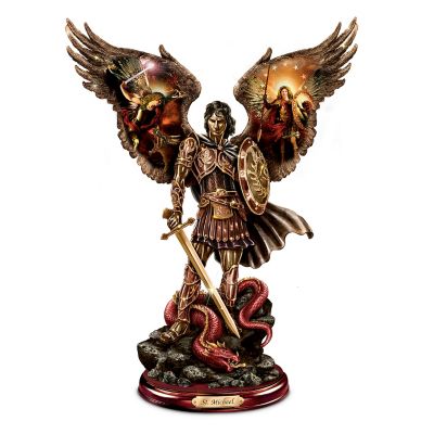 Michael: Triumphant Warrior Bronze Sculpture