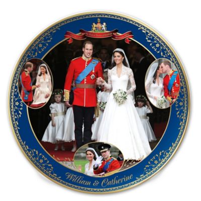 Royal Wedding William & Catherine Collector Plate