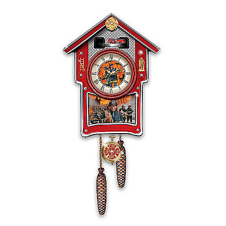 Wall Decor: Around The Clock Heroes Cuckoo Clock