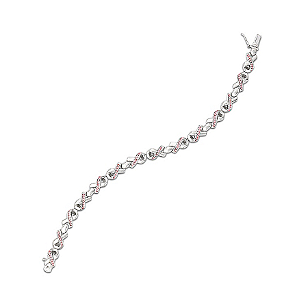 Breast Cancer Support Bracelet: Joined In Hope
