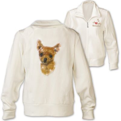 Women's Jacket: Doggone Cute Chihuahua