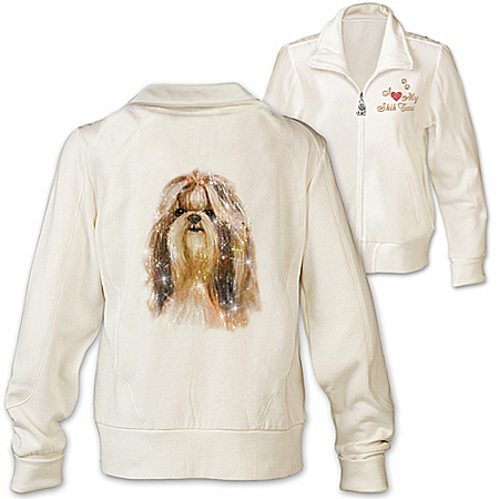 Women's Jacket: Doggone Cute Shih Tzu