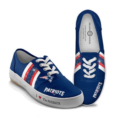 Women's Shoes: I Love The Patriots Women's Shoes