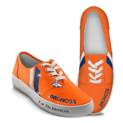 Women's Shoes: I Love The Broncos Women's Shoes