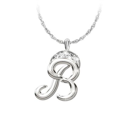 Women's Necklace And Pendant: Alfred Durante Diamond Signature Pendant Necklace